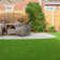 Artificial Grass Turf Rugs and Rolls Custom Size-Pet Friendly Astro Turfs with UV Resistant Drainage  Holes