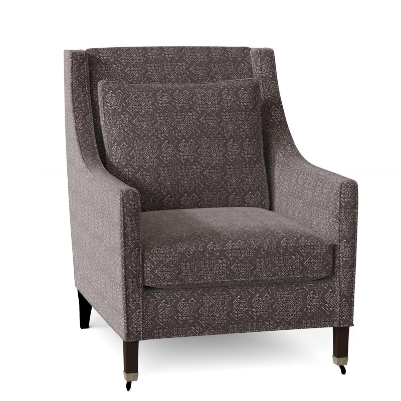 Westside Armchair, Buckskin Charcoal