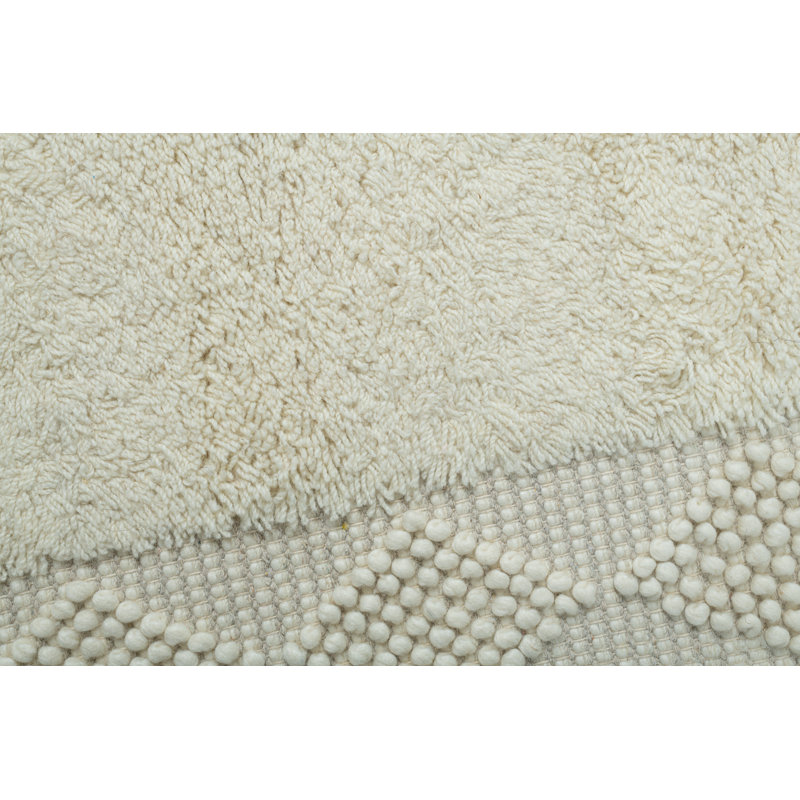 Wool Hand Woven Area Rug, Rectangular 120 x 180 cm