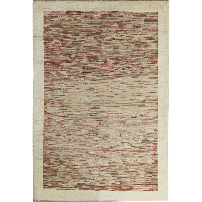 Hand-Knotted High-Quality Cream Area Rug
