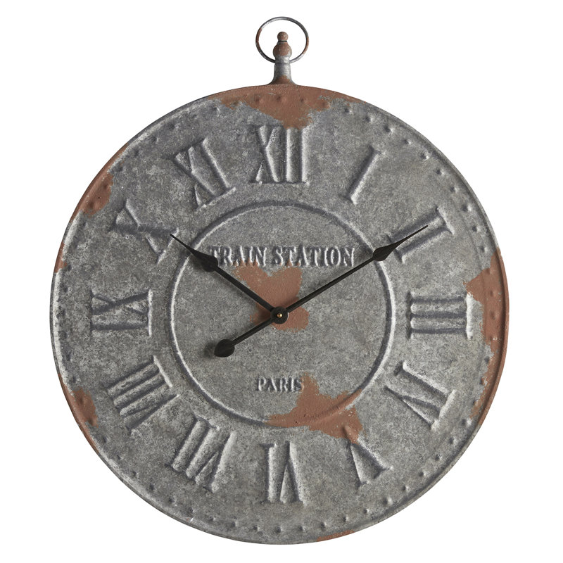 Virenque Metal Wall Clock