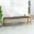 Rustic Charm 3-Seater Outdoor Bench