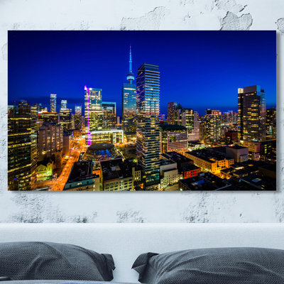 " Twilight In Downtown Toronto, Ontario "