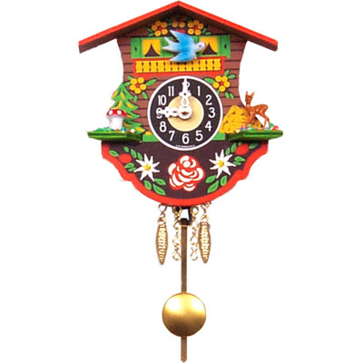 Horloge murale à pile