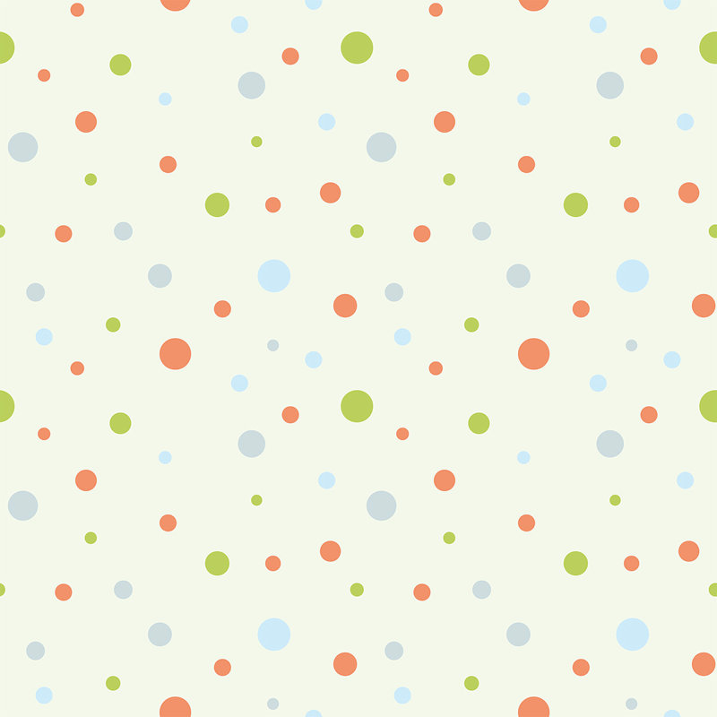 Panneau de papier peint amovible Washam Dots Baby, L 126 po x l 24 po