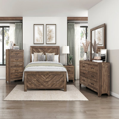 Mobilier de chambre à coucher 1 pièce