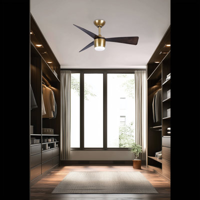 Elavan 36" Led Indoor/outdoor Ceiling Fan