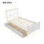 Lit plateforme simple avec deux tiroirs-607033884