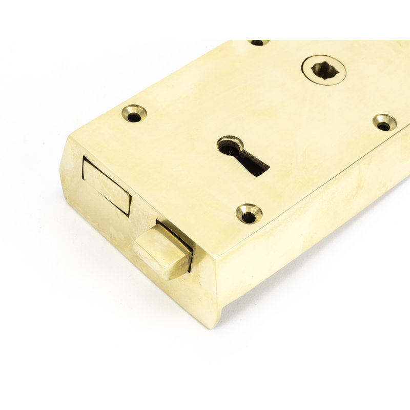 Rim Lock Latch/Catch/Bolt, 8.6cm H x 15cm W x 3.1cm D