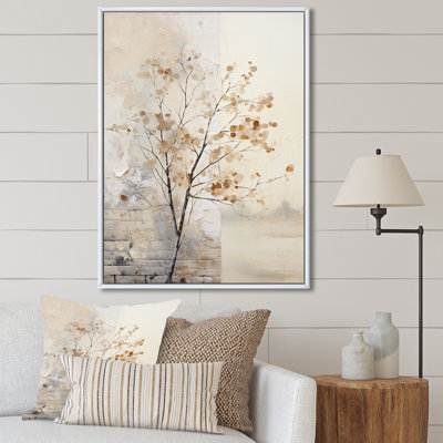 " Minimalism Sycamore Tree Landscape "