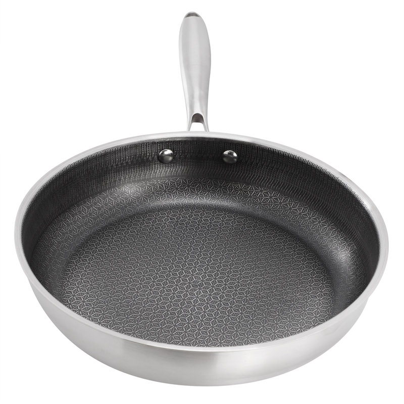 Poêle à frire intérieure en acier inoxydable 11 po Gibson Home Elsenborn, 11"