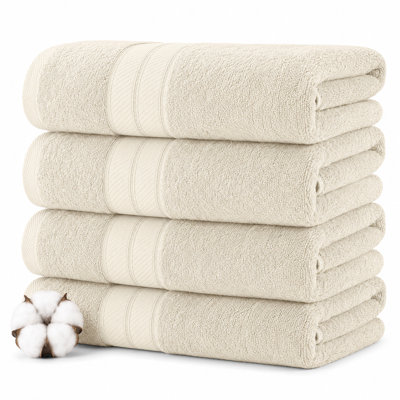 Modern Threads 4-Pack SpunLoft™ Bath Sheet Set