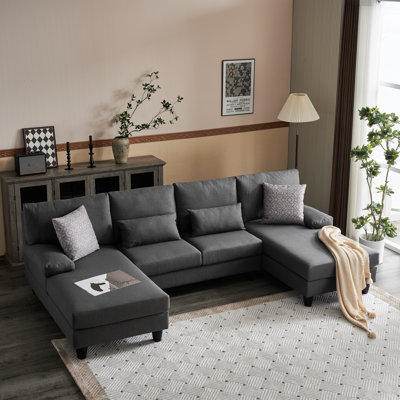 Canapé modulaire 3 pièces rembourré