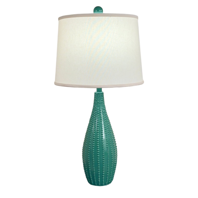 Lampe de table en forme de feuille, Vert