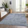 Machine Washable Indoor/Outdoor Chantille ACN1107 Sky Rug