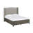 Capasso Cicero Upholstered Bed In Rustic Latte-970150596