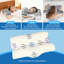  Ergonomic Horn Pillow for Neck Shoulder Pain Relief Side Sleeper Support