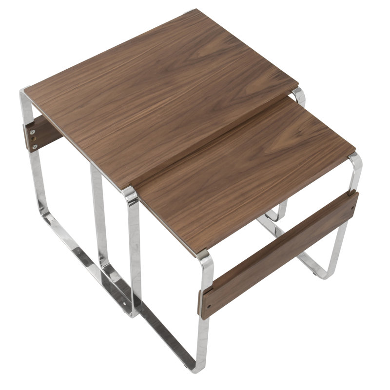 Ryker Solid Wood Top Nesting Tables