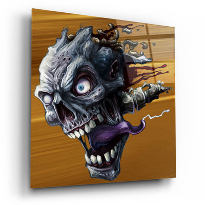 " Zombie Head " by Flyland Designs