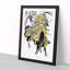 Mounted Warrior by Okumura Masanobu - Picture Frame Painting Print-55581075-55581078