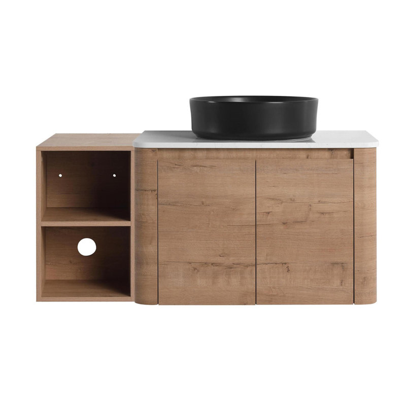 Meuble-lavabo mural simple 30 po avec lavabo et armoire d'appoint 30 po