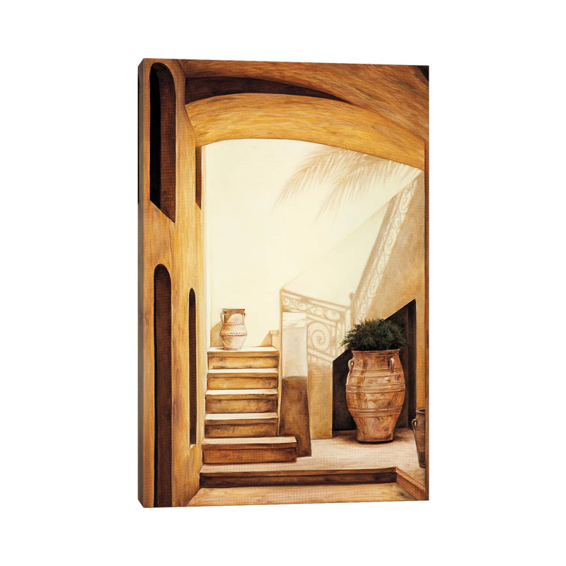 Casa Del Sol by Eduardo - Wrapped Canvas Painting, 20.32 cm H x 30.48 cm W