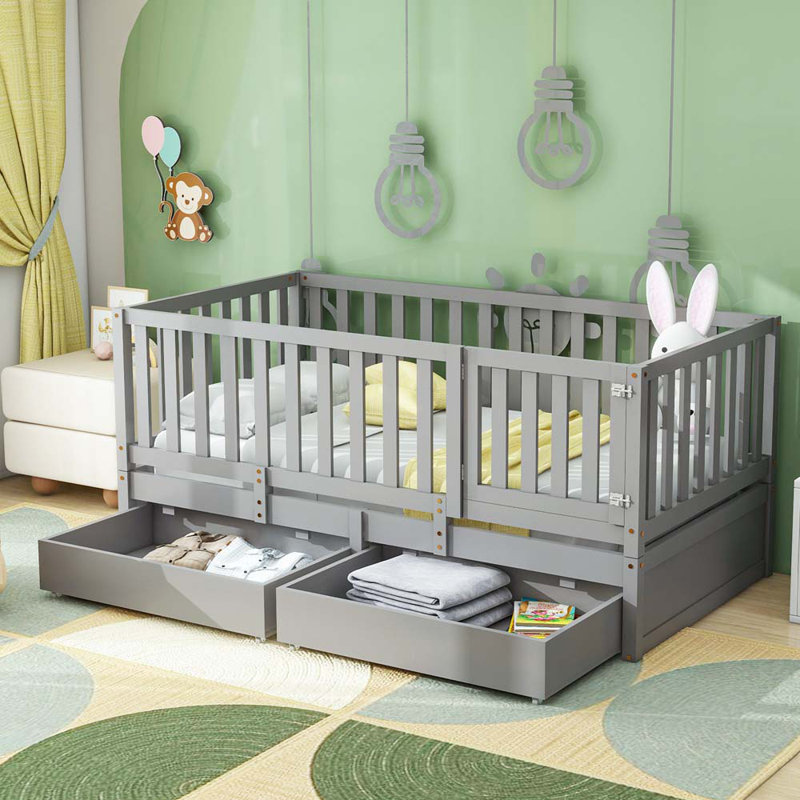 Loudella Daybed, Twin, Gray