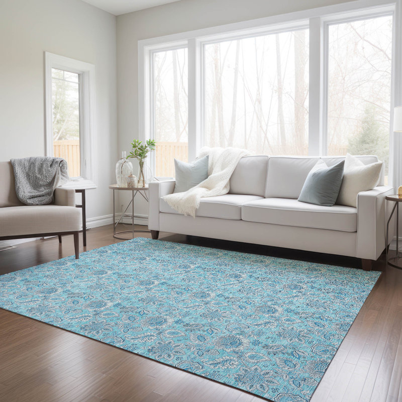 Tapis intérieur / extérieur Ayush, Rectangle 8 pi x 10 pi