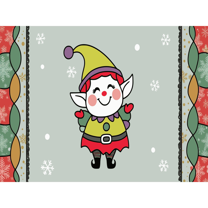Tapis de Noël, Rectangle de 5 pi x 8 pi