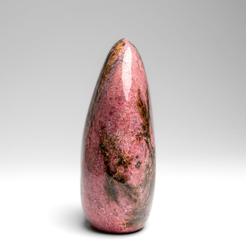 Rhodonite impériale polie de Madagascar (1,5 lb)
