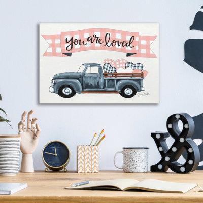 «You Are Loved» par Sara Baker, art mural en verre acrylique
