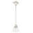 Anfrenee 1 - Light Brushed Nickel Single Pendant