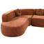 Canapé modulaire à large assise de 42 po Bonat Salvatore-390174467