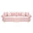 89-Inch Spring-Wrapped Cushions, 3 Flannelette Sofas, Stylish Metal Feet And 4 Throw Pillows Make For A Modern Living Room Bedroom-122651661