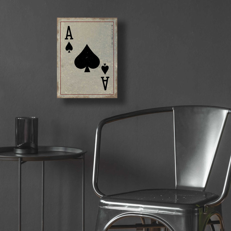 Ace Of Spades par - Photographie sans cadre, H 16 po x l 12 po x P 0,13 po