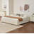 2 Wooden Large Drawers Upholstered Platform Storage Bed-661587842-648440125