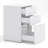Honor 2-Piece Set Of 3-Drawer Filing Cabinets For Office Or Home Use