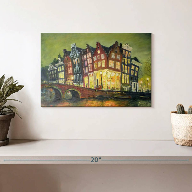 Sirci, lumières vives, Amsterdam, H 8 po x l 12 po
