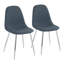 Chaise d'appoint rembourré moderne de style Mid-Century Elzada-363278951-363278959