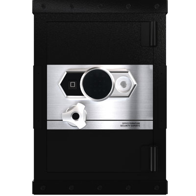 Safe For Home And Office With Seamless One - Piece Structure, Hinges, Automatic Locking Mechanism, 24.416.514.9, Black Carbon Steel Waterproof Rust Coating, Removable Shelves , Hidden Compartment At
