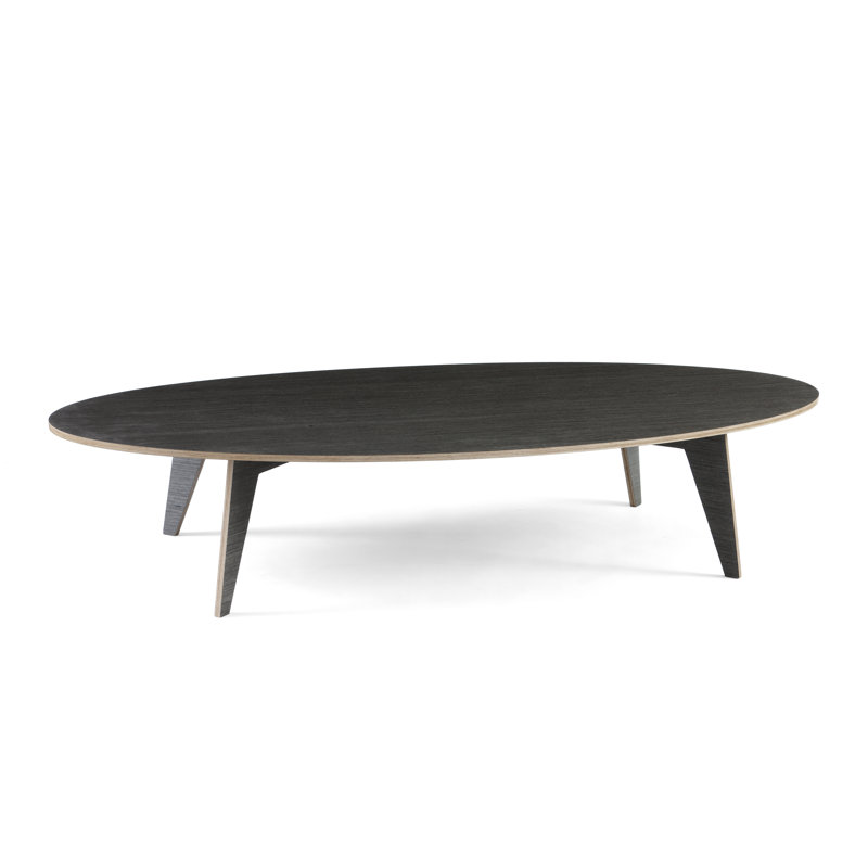 Table basse à 4 pieds Pirwi, Noir