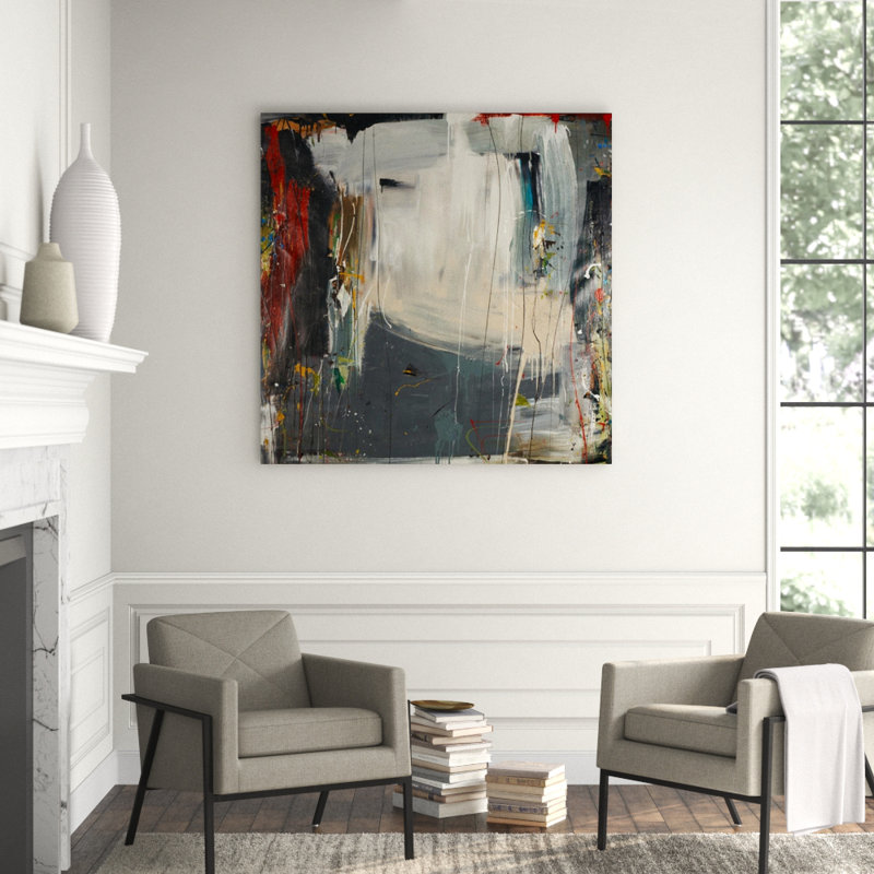 Enter In III Print by Chelsea Art Studio, Marble Glaze, 54" H x 54" W