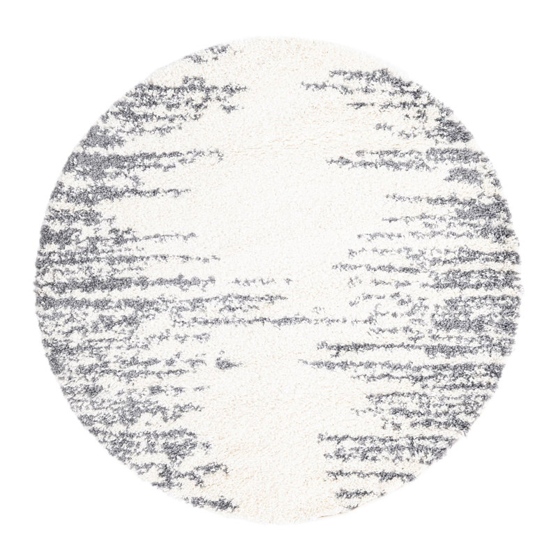 Knupp Abstract Indoor Rug, Round 5'3"