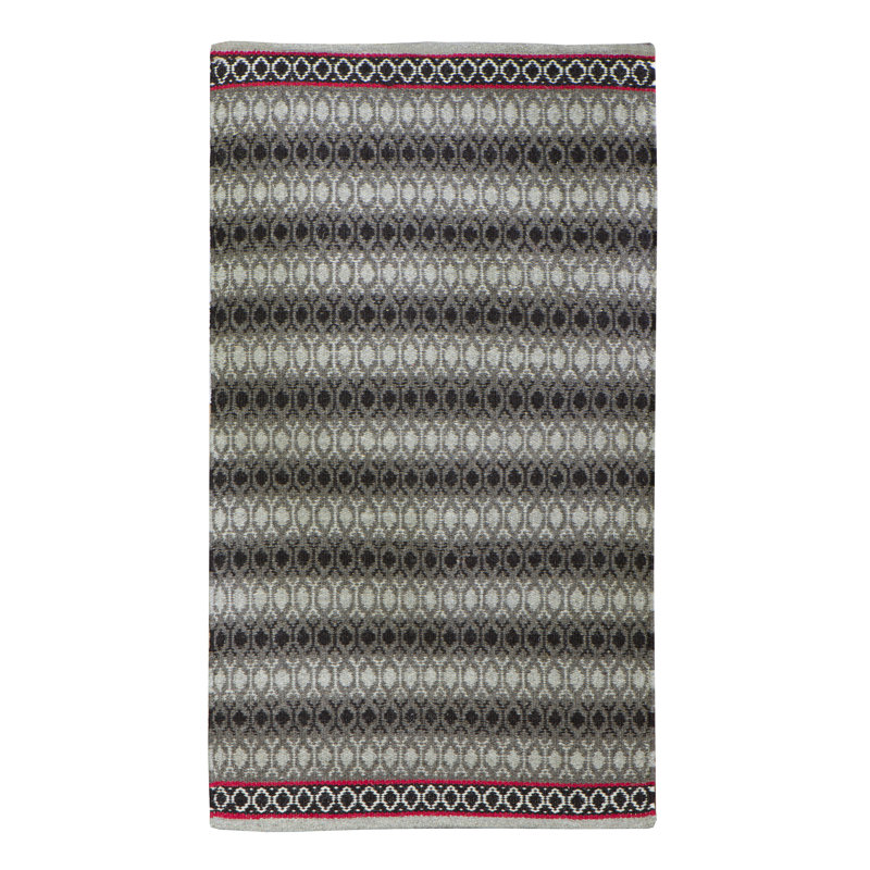 Denise Striped Hand Woven Area Rug, Rectangle 70 x 120cm