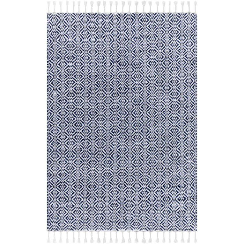 Tapis tissé à la main Bhaktivinod, Rectangulaire 2 pi x 3 pi