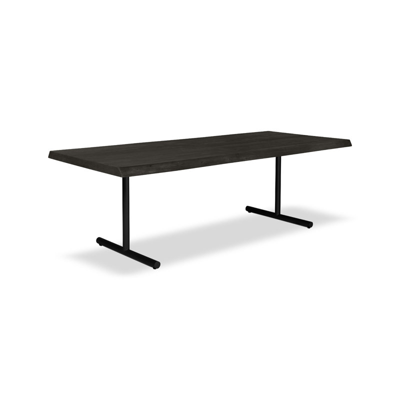 Table de salle à manger Colin, Ébène, Noir, H 29,75 po x L 79 po x l 40 po