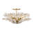 Sorra 24" 6-Light Semi-Flush Mount