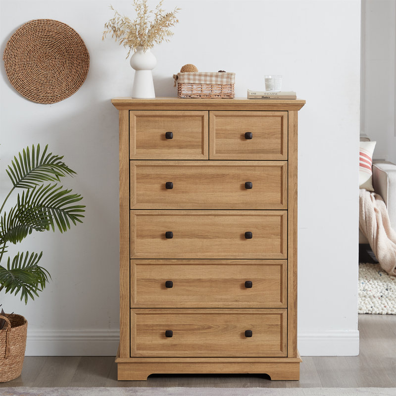 Commode 6 tiroirs, Oak