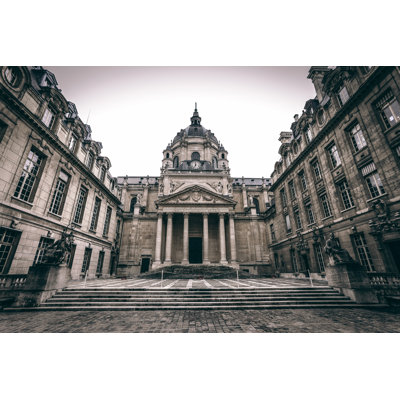 Sorbonne University 1 Piece Wrapped Canvas Wall Art