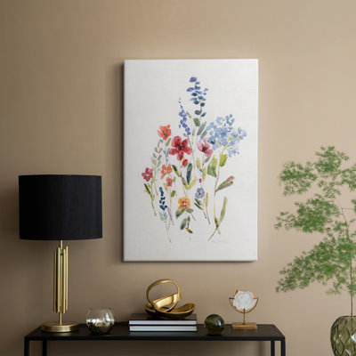 Spring Flower Garden I -Gallery Wrapped Cavas